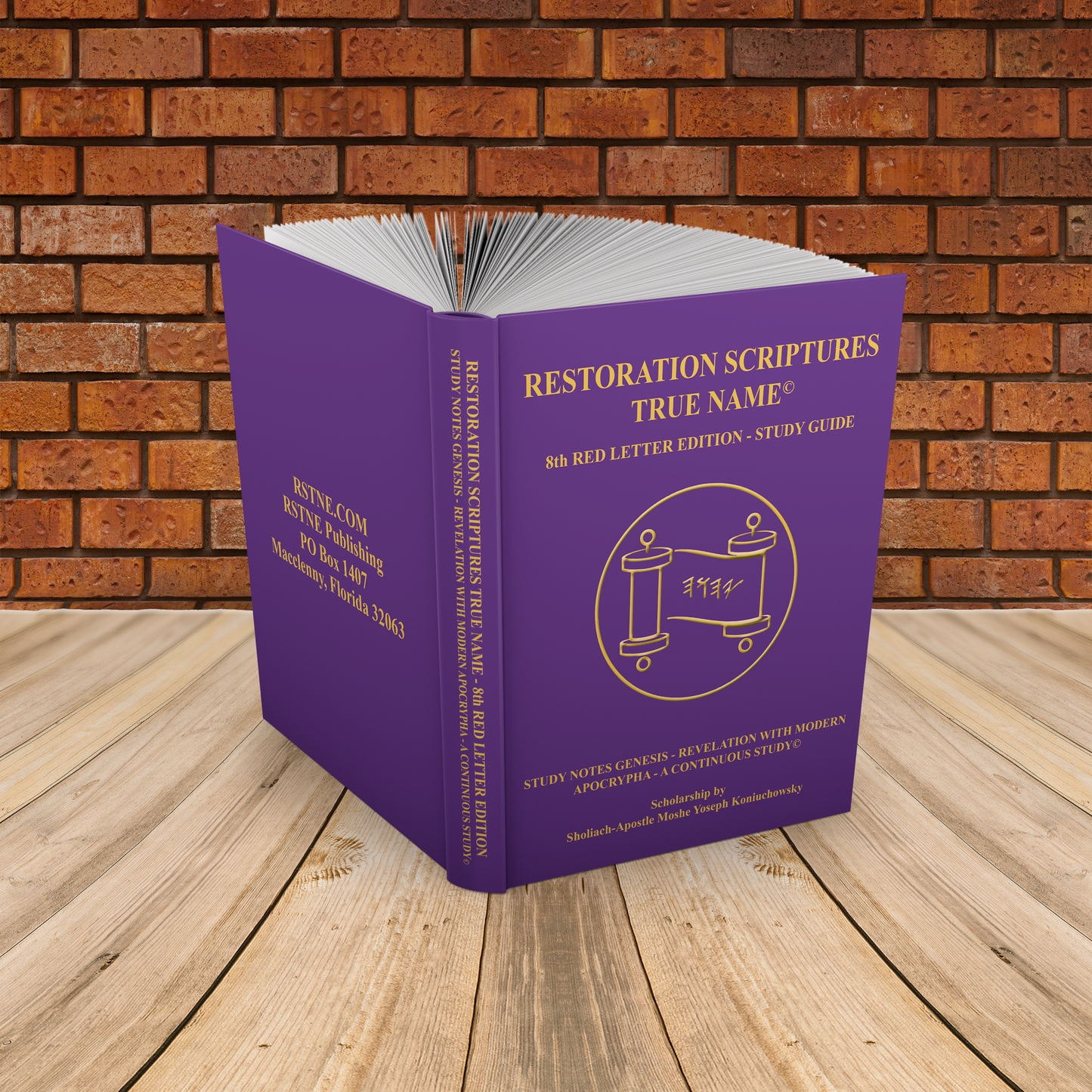The Three Treasures Pack The Restoration Scriptures True Name Eighth Larger Print Edition - Genesis-Revelation + RSTNE Apocrypha + Study Guide