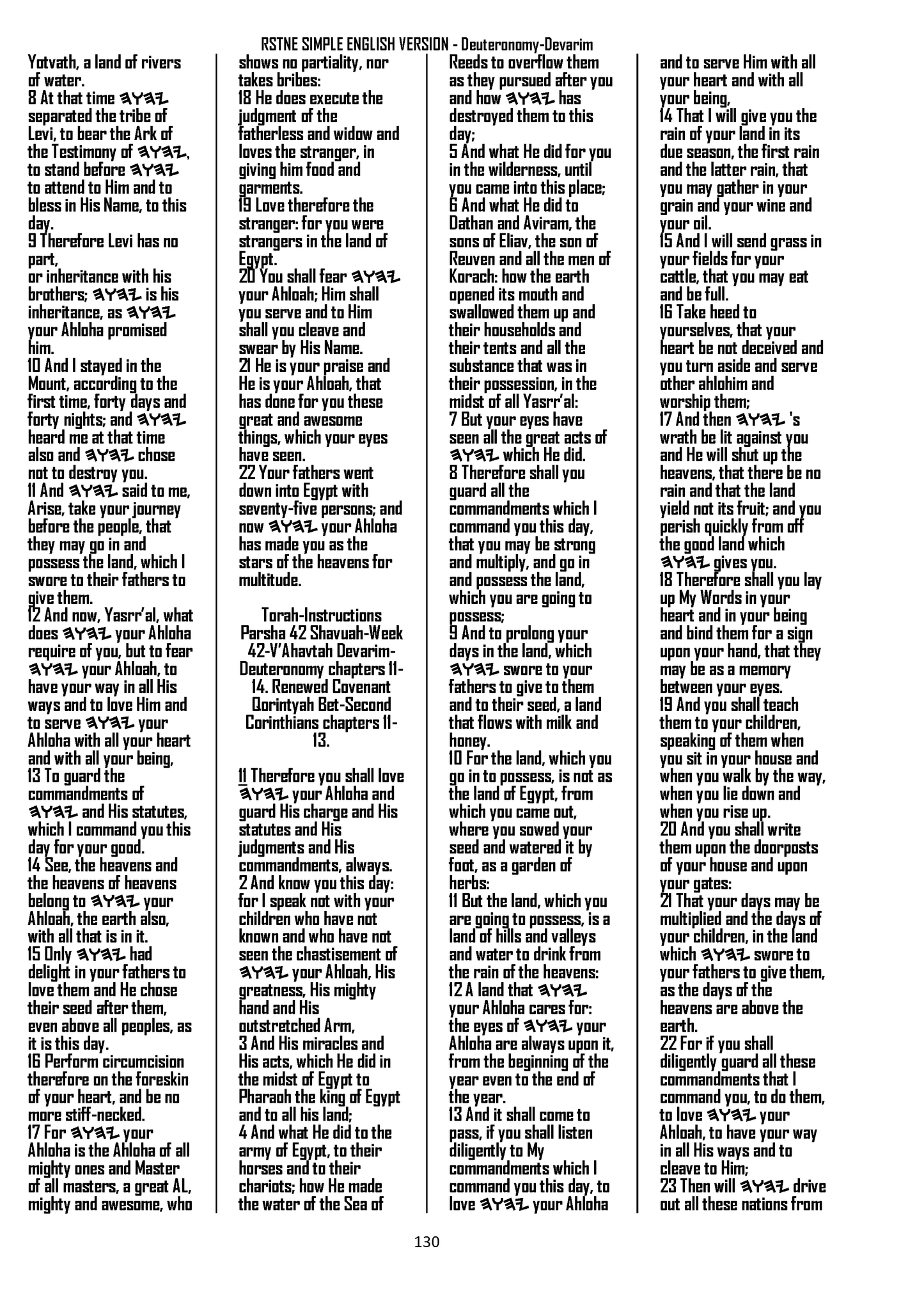 Treasure Bundle-2 Books RSTNE Living Vine Covenant Edition + RSTNE Simple Edition