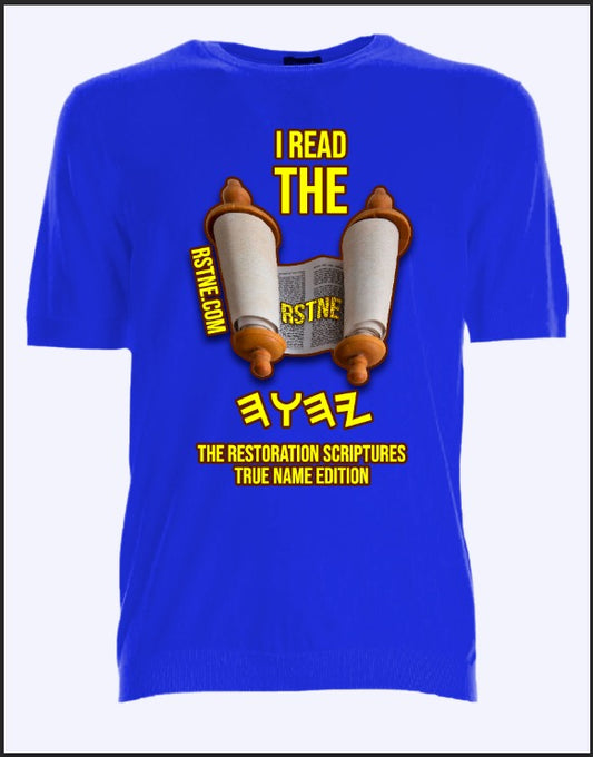 "I Read The RSTNE" Shirts For Men And Women ©2025 Royal Blue 4X Only