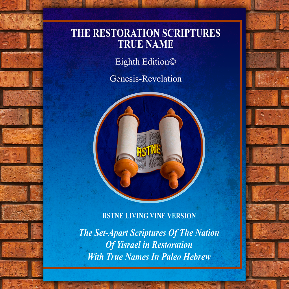 Level 3-The Restoration Scriptures True Name Eighth-Living Vine Version-Hardcover Multi Colored Font