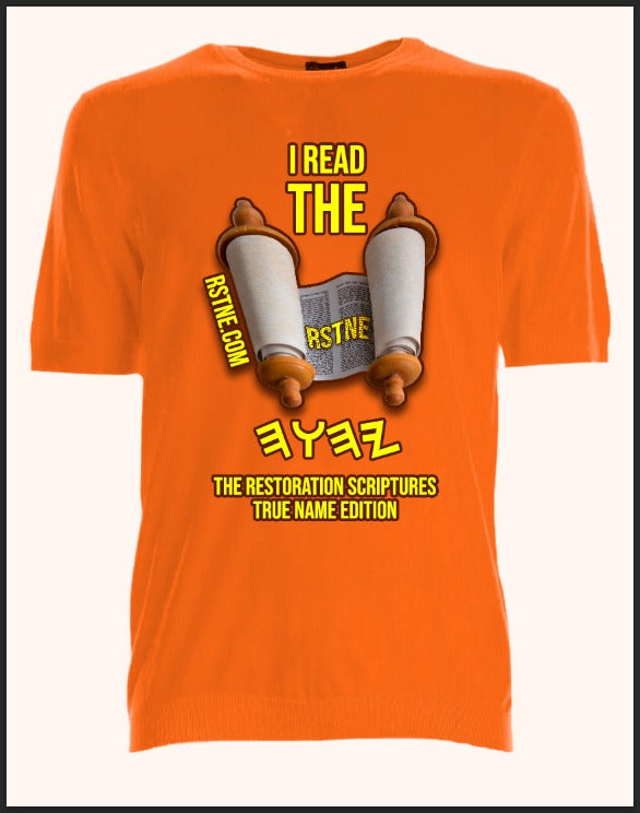 I Read The RSTNE Shirts For Men And Women © 2025 Safety Orange 2X Only