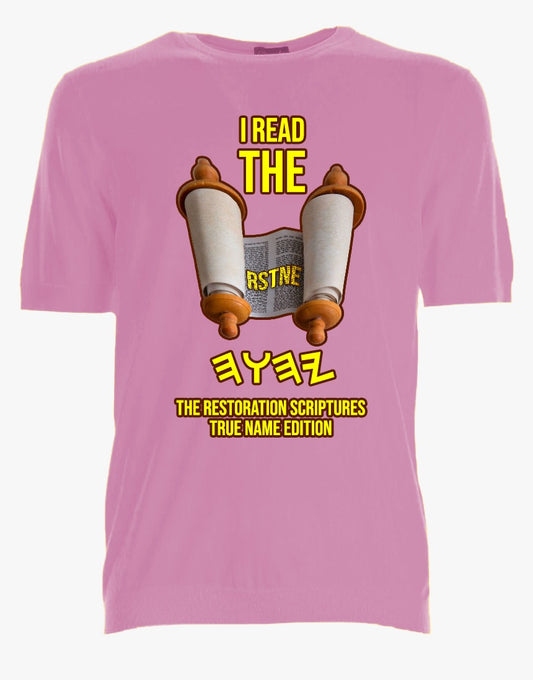 I Read The RSTNE Shirts For Men And Women © 2025 Light Pink X Large Only