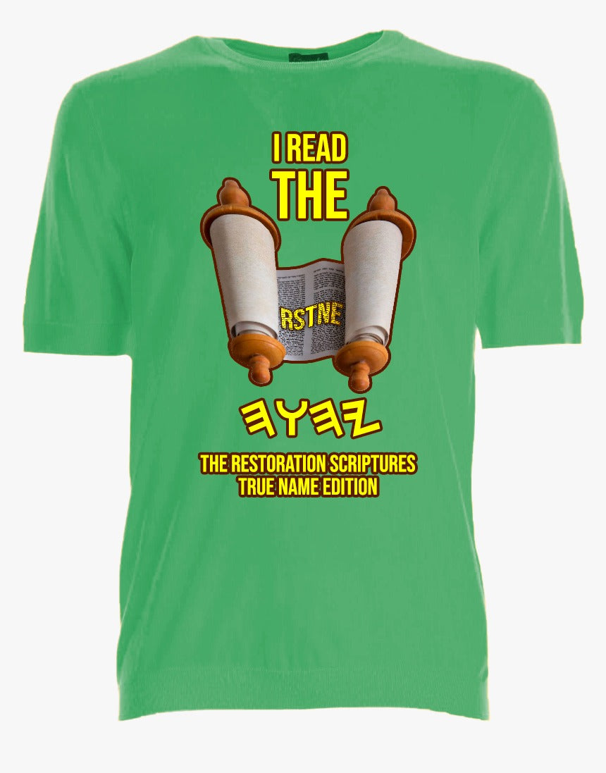 I Read The RSTNE Shirts For Men And Women © 2025 Green Lime X Large Only