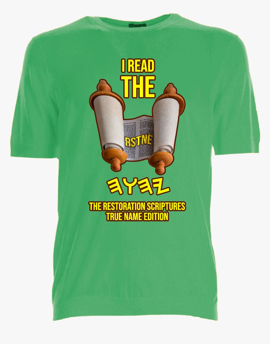 I Read The RSTNE Shirts For Men And Women-Green Lime All Sizes