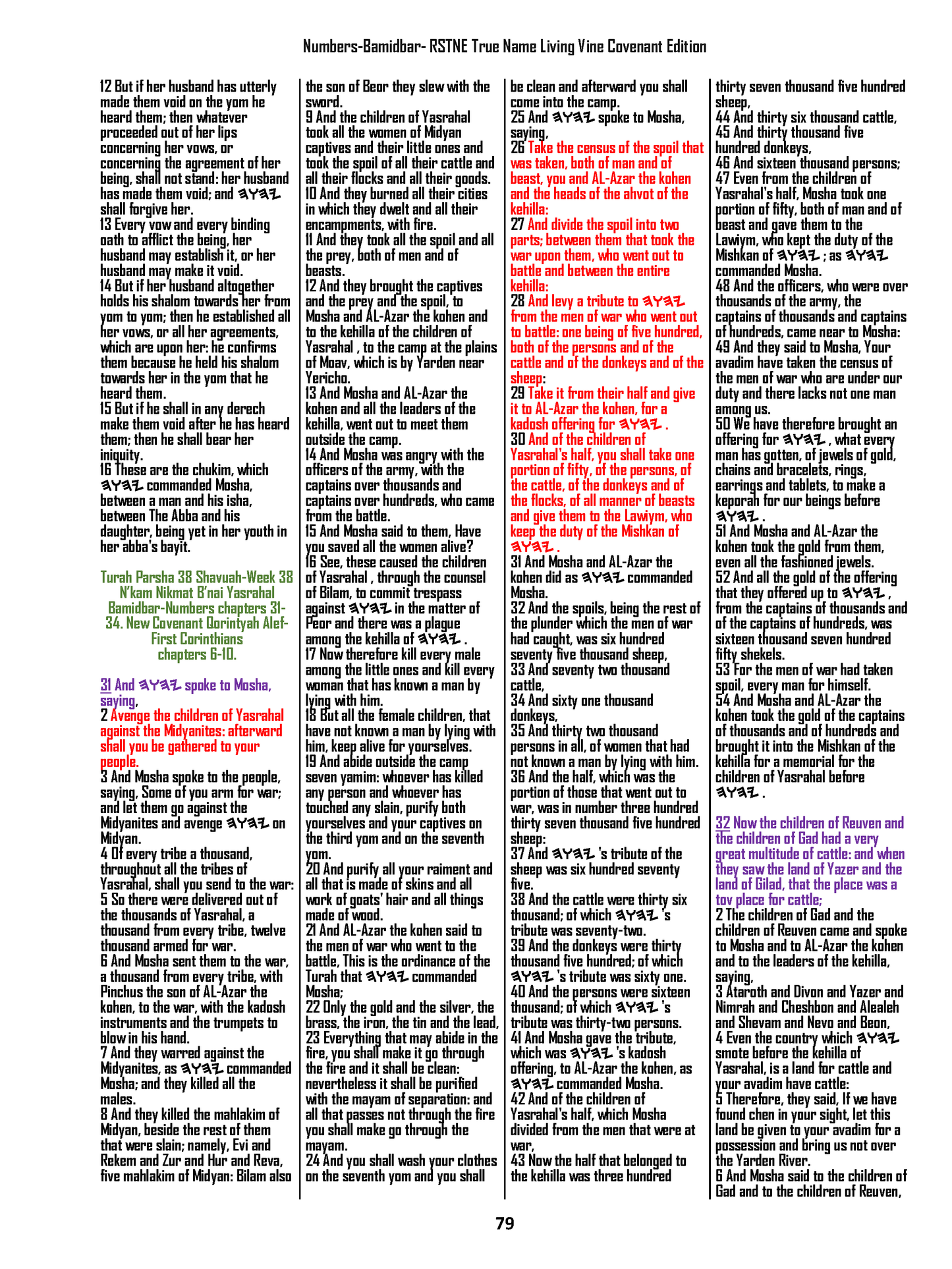 Treasure Bundle-2 Books RSTNE Living Vine Covenant Edition + RSTNE Simple Edition