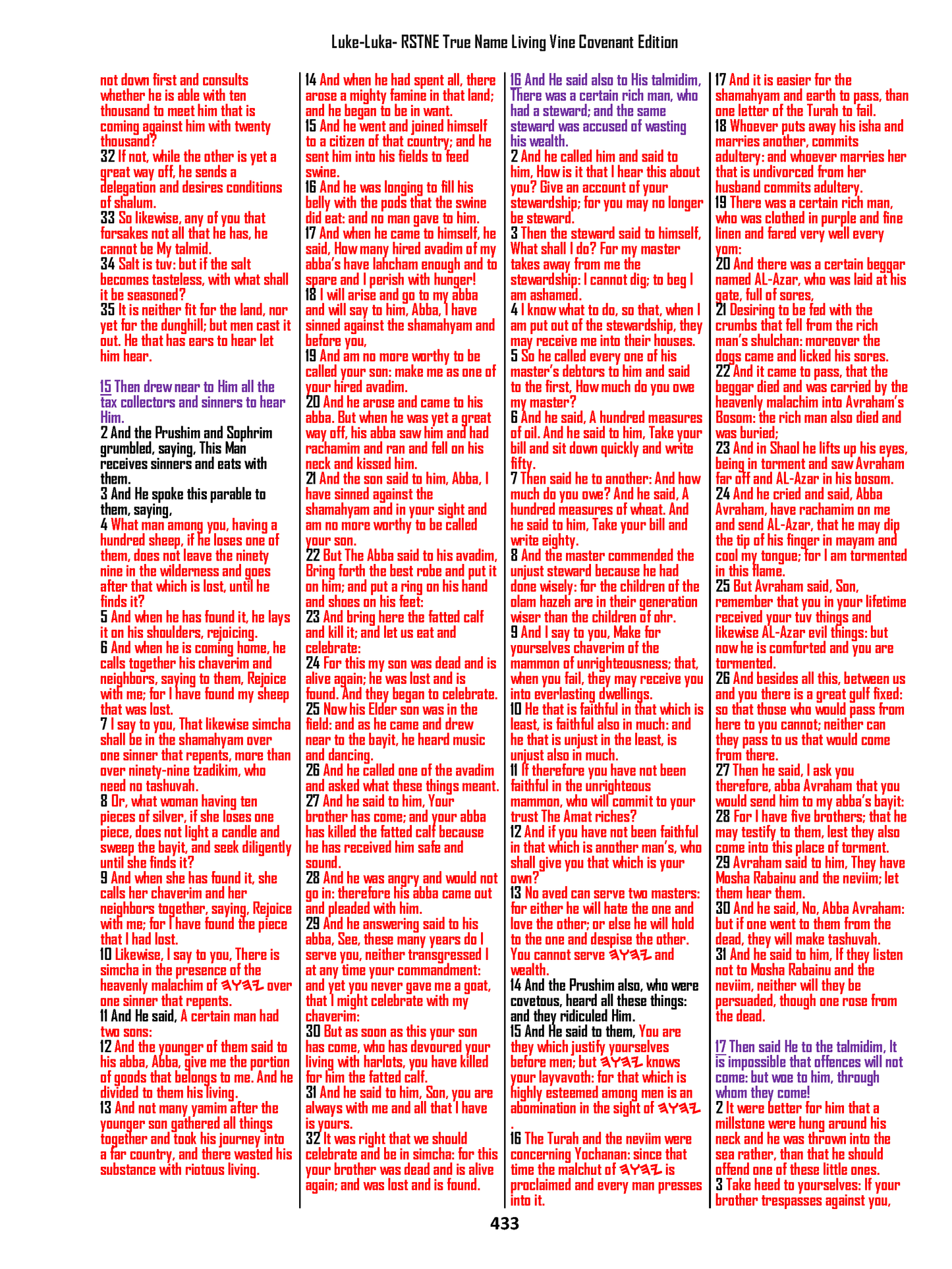 Treasure Bundle-2 Books RSTNE Living Vine Covenant Edition + RSTNE Simple Edition