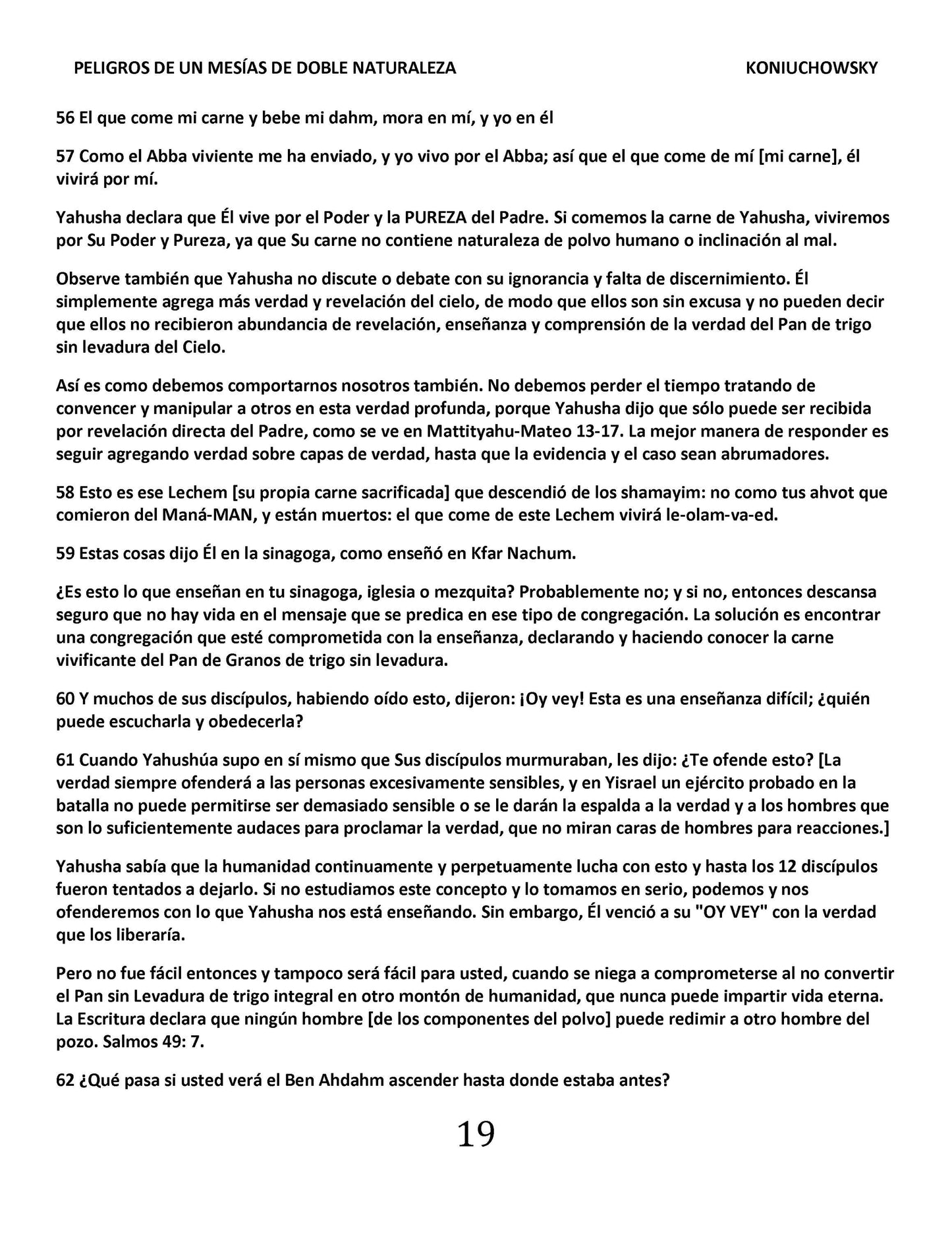 Los Peligros De Un Mesías-Doble-Naturaleza-En Tapa Suave