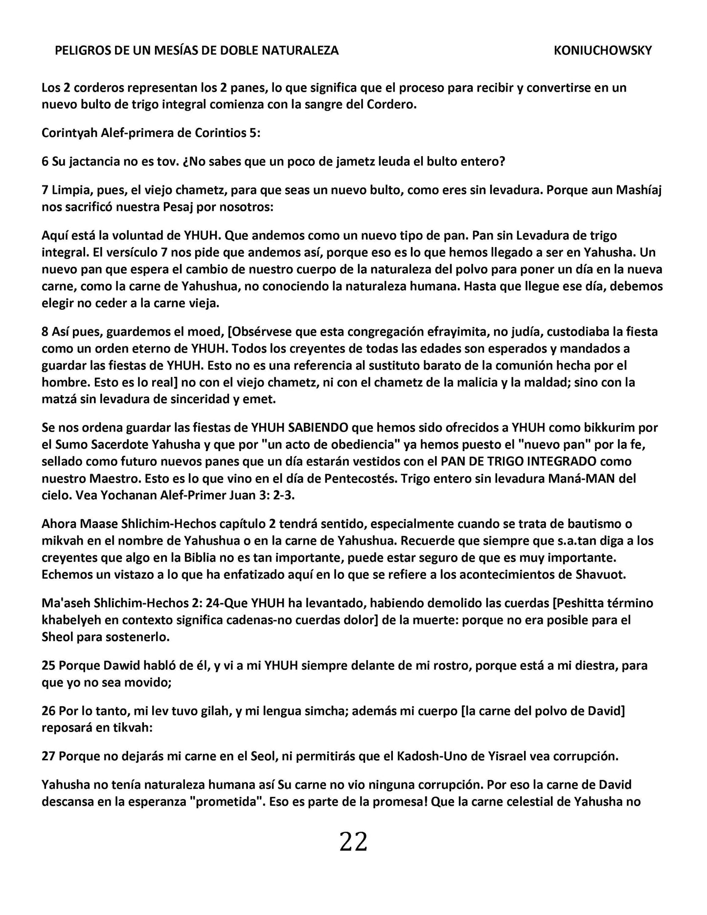 Los Peligros De Un Mesías-Doble-Naturaleza-En Tapa Suave