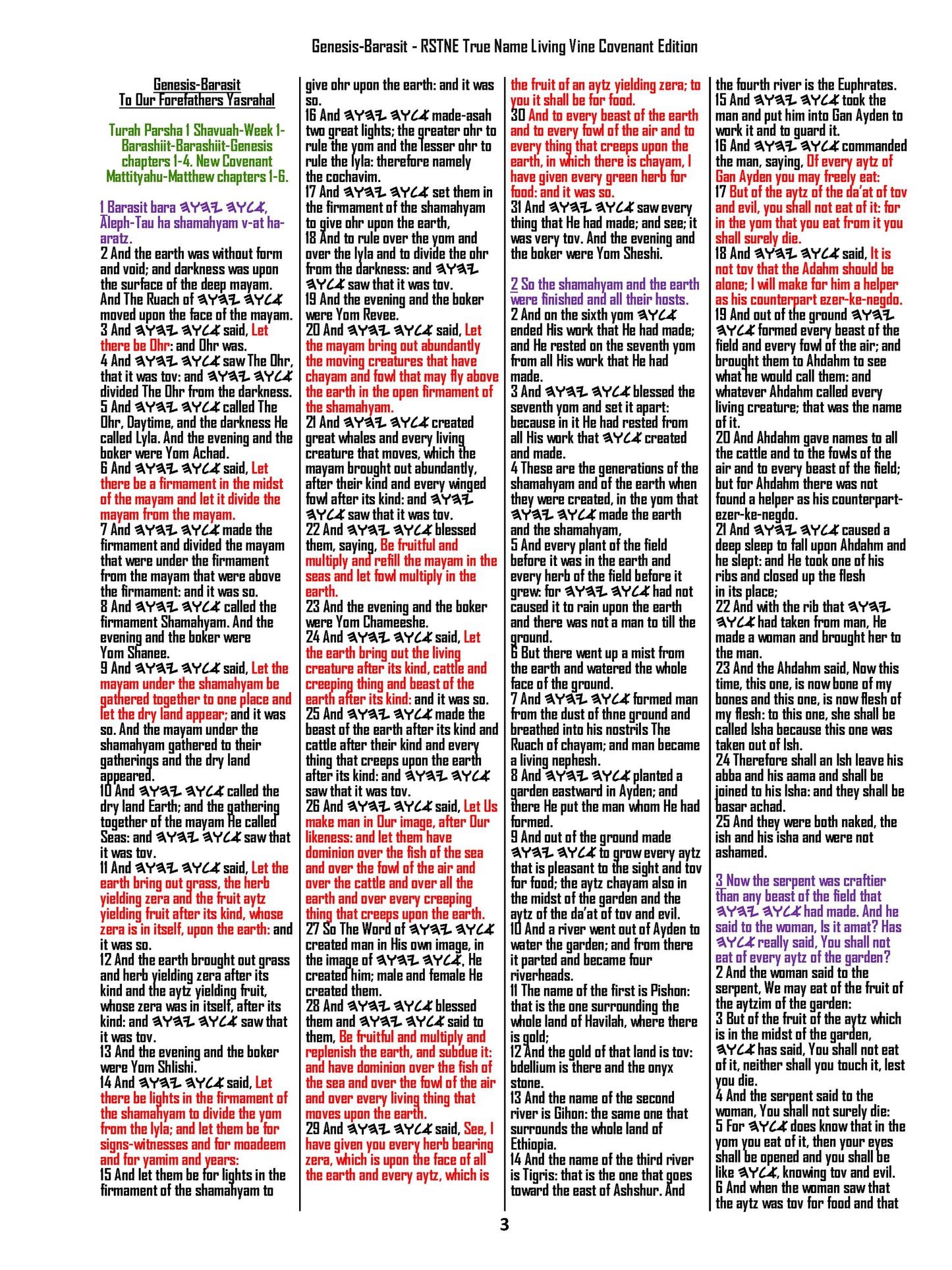 2 Book Set-Living Vine Covenent Normal Print+ Apocrypha