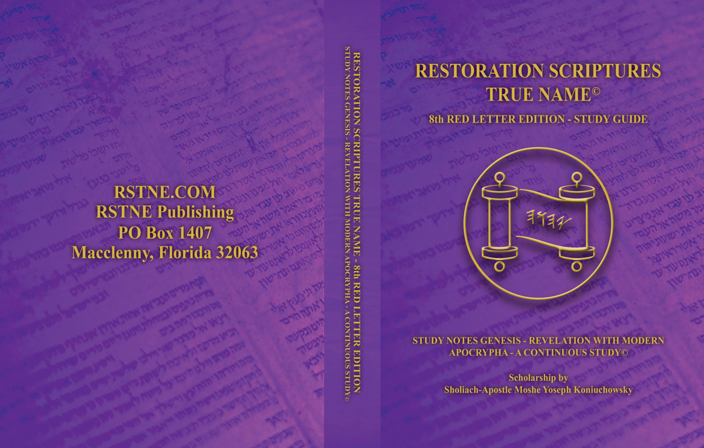 The Restoration Scriptures Eighth Edition Study Guide-Larger Print