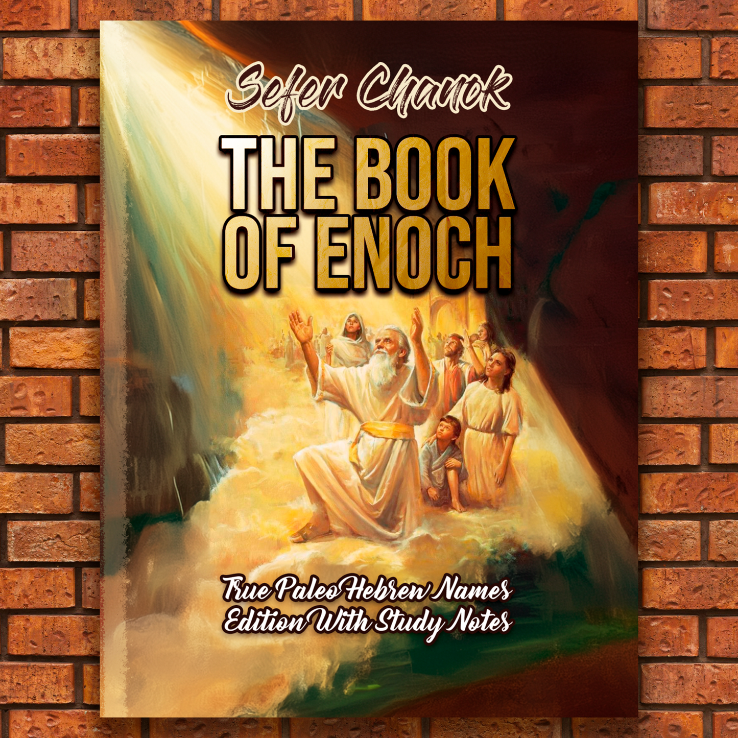 Sefer Chanok-The Book of Enoch Restoration True Name Paleo Edition With Study Notes-Softcover