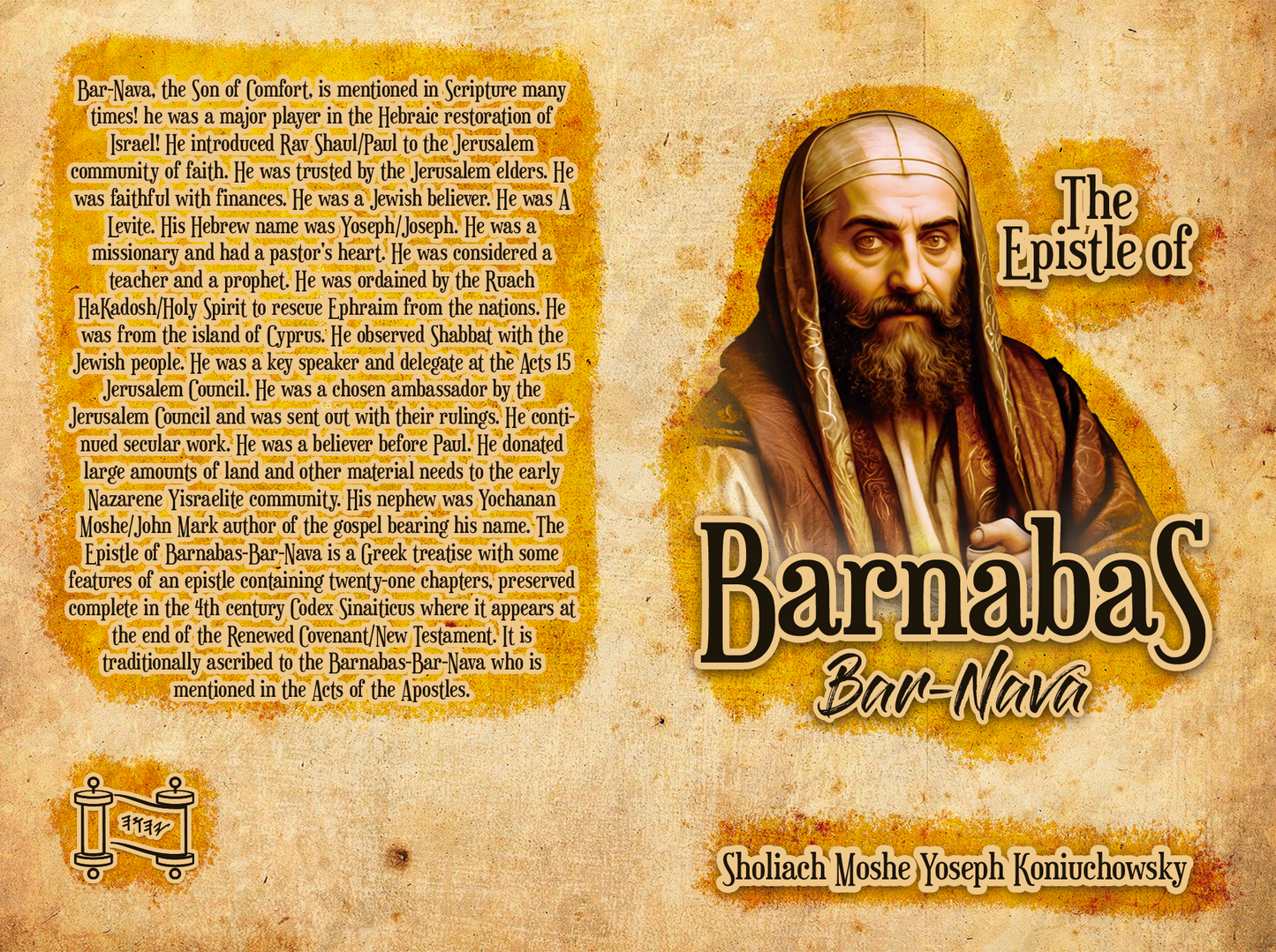 True Name Letter of Bar-Nava-Barnabas With True Names With Study Notes-Softcover